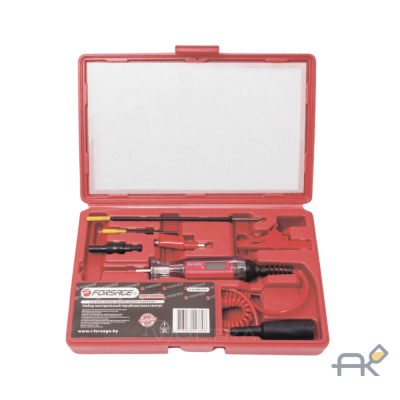 Пробник/вольтметр в комплекте с аксессуарами 6-48V (длина провода - 3.5 метра). в пластиковом кейсе (F-01M0124)